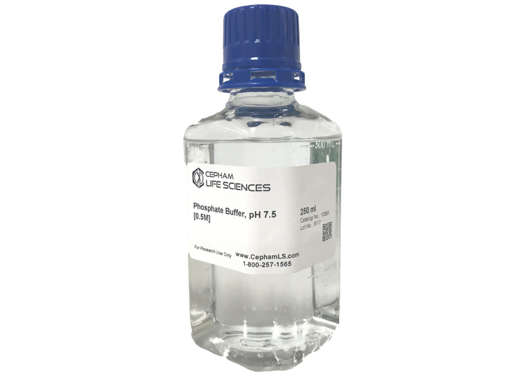 Phosphate Buffer, pH 7.5 [0.5 M] Cepham Life Sciences Research Products