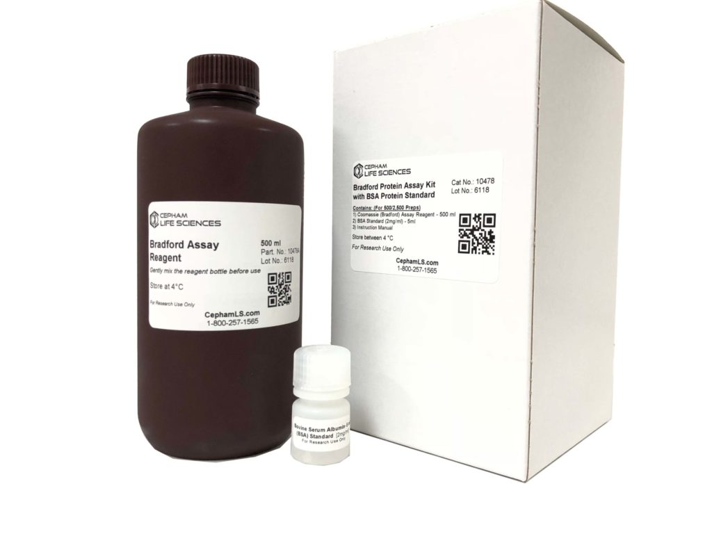 Bradford Protein Assay with BSA Protein Standard Cepham Life Sciences
