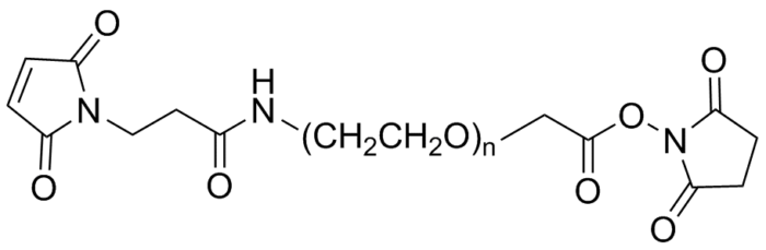 Maleimide-PEG-SCM (Maleimide-PEG-succinimidyl carboxy methyl)