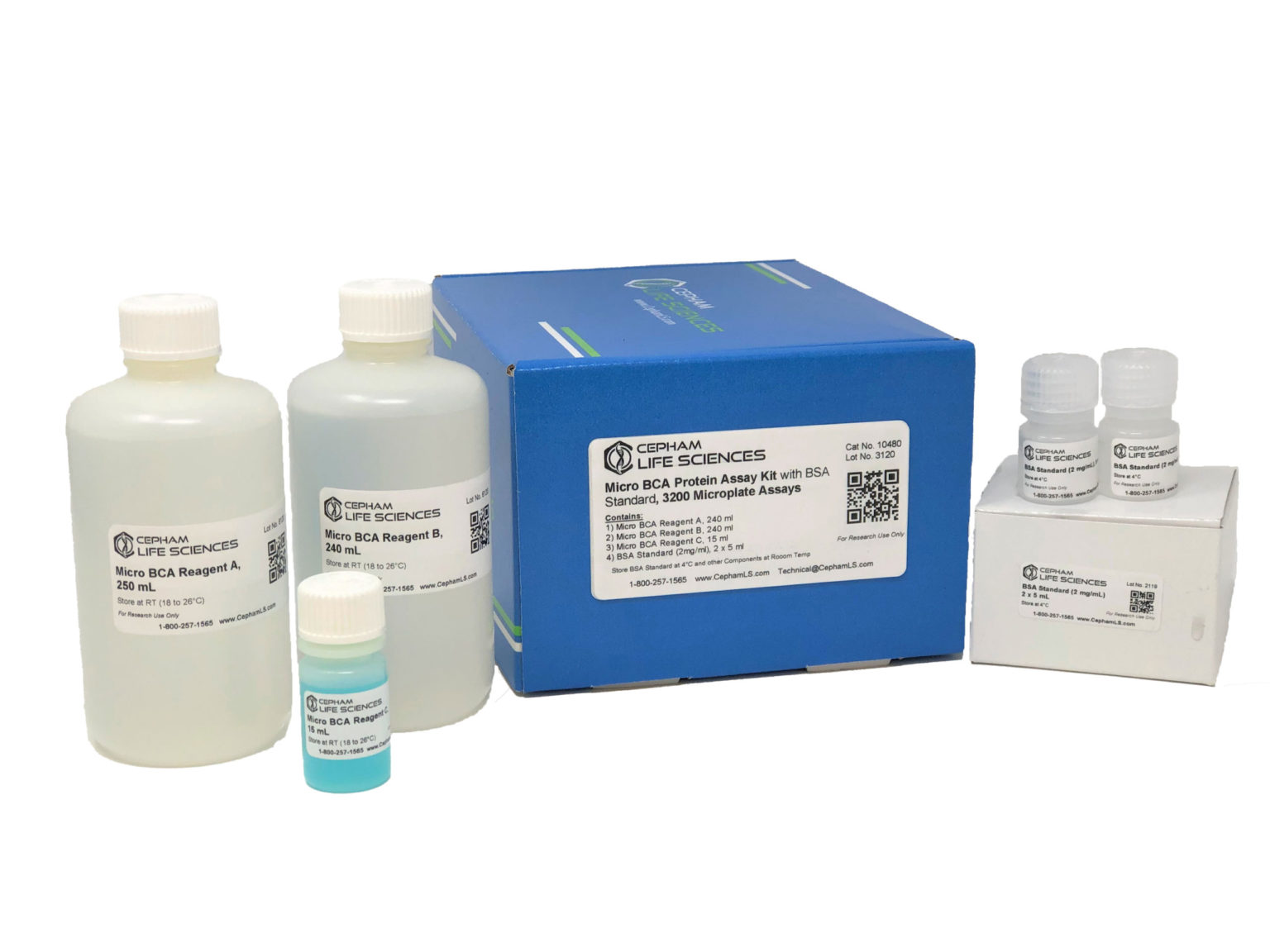 Micro Bicinchoninic Acid (BCA) Protein Assay with BSA Protein Standard Cepham Life Sciences