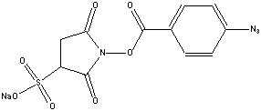 Sulfo HSAB (N-Hydroxysulfosuccinimidyl-4-azidobenzoate)