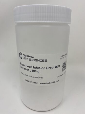 Brain Heart Infusion Broth W/o Dextrose