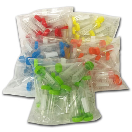 Rainbow Cap Centrifuge Tube 50mL Bagged