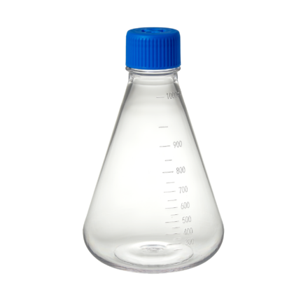 Erlenmeyer Flask, PETG, vented, 1L