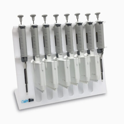 Rack for 6 pipettes, acrylic