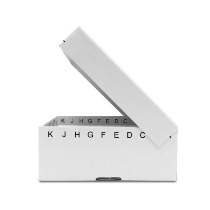 Hinged Cardboard Frz Box, 100 place