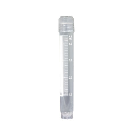 Cryo tube, ext thread, strl, 5mL, skirted